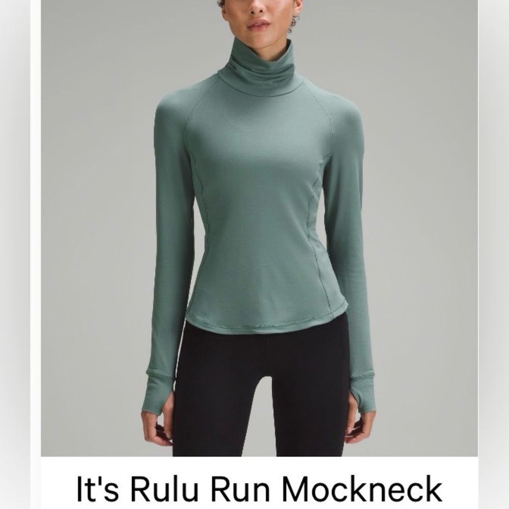 lululemon athletica it’s rulu mockneck long sleeve